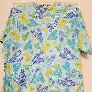 Landau Scrub Top - size XL or 2XL
